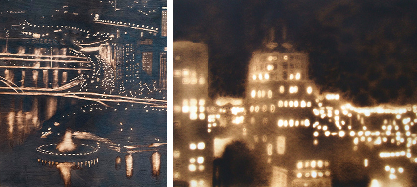 02-03 Autumn Dusk & City Below